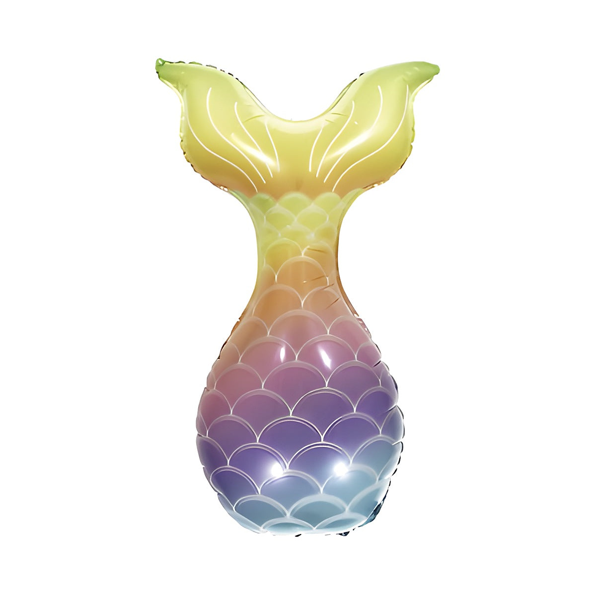 Globo Foil Cola de Sirena 48 x 82 cm