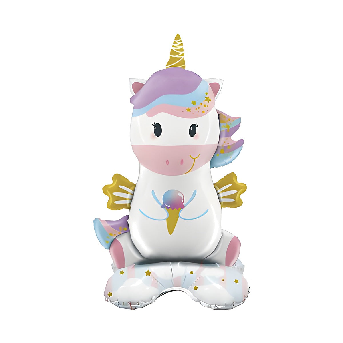 Globo Foil Unicornio Sentado 37 x 60 cm