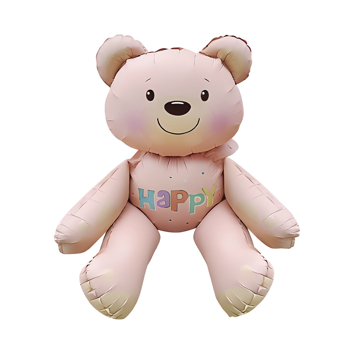 Globo Foil Osa Rosa Happy 77 x 70 cm