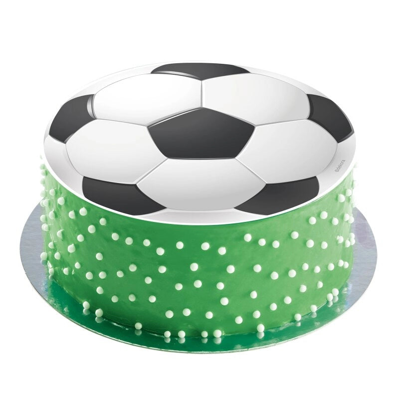 Oblea Comestible Fútbol para Tarta | deKora 20cm