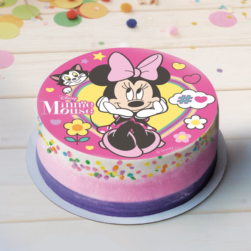 Oblea Comestible Minnie para Tarta | deKora 20cm