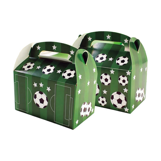 Cajas de Papel Fútbol 16x10x10 cm 2 uds