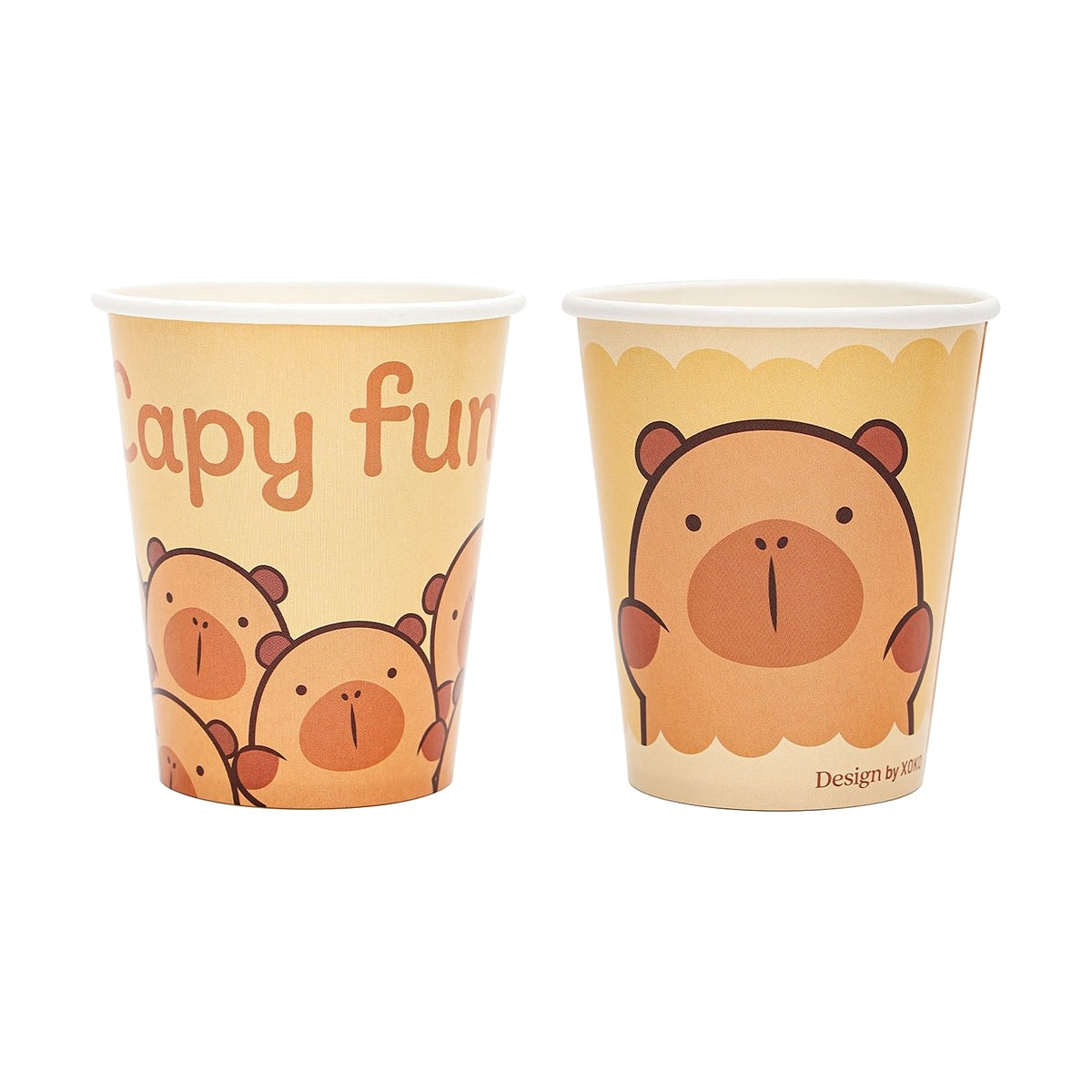 Vasos Cartón Capy Fun 250ml Pack 12 uds