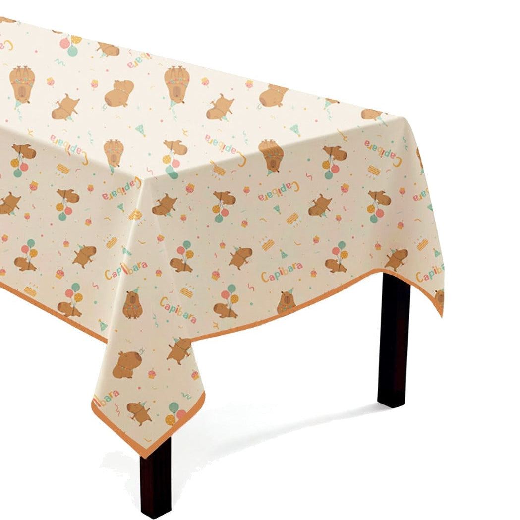 Mantel Plástico Capibara 137x274 cm