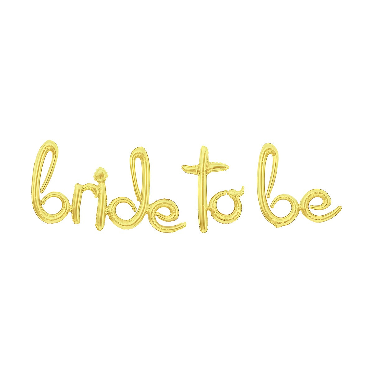 Pack Globo Foil Bride to Be Oro 204x54cm
