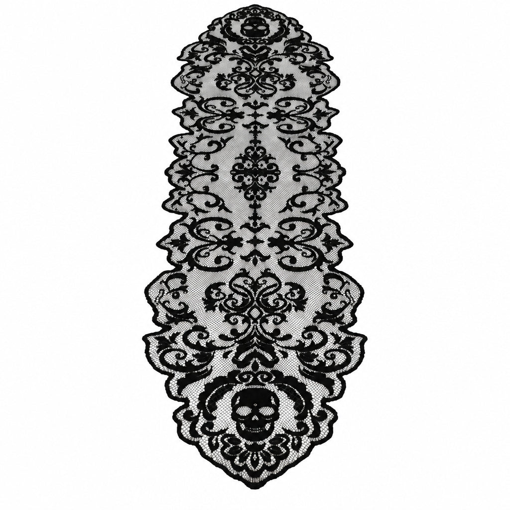 Camino de Mesa de Calaveras para Halloween