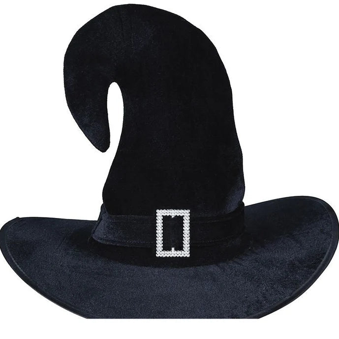 Sombrero negro de mago para disfraces